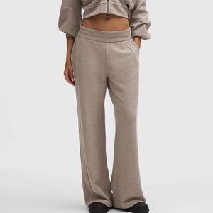 Lululemon Scuba Mid-Rise Wide-Leg Pant - Waffle